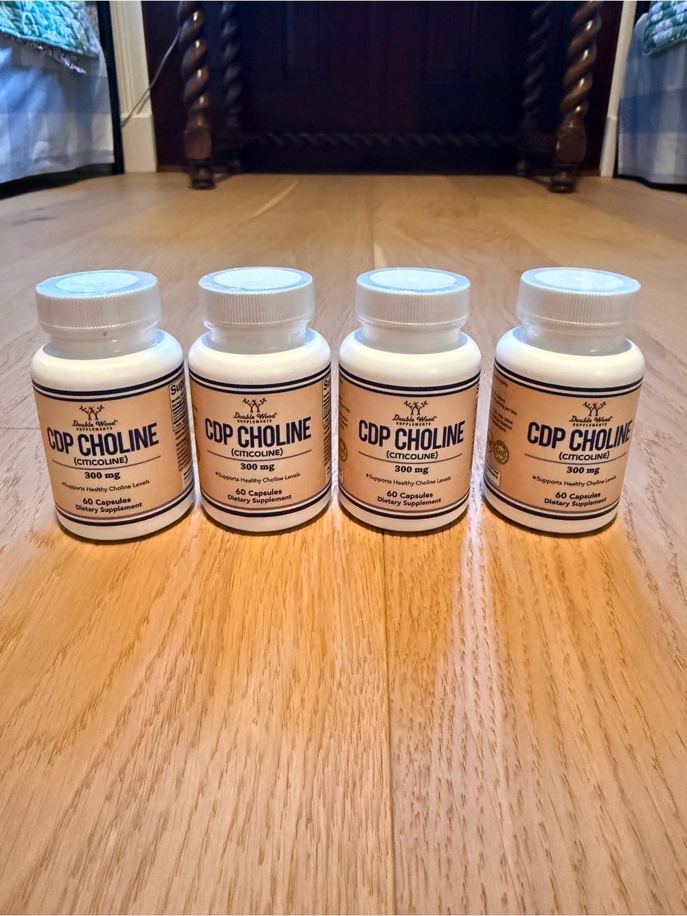 CDP Choline (Citicoline) 300 mg - White Bottle - New, Sealed